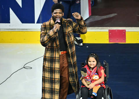 PK Subban brings one of his friends from the Montreal Children's Hospital to the NHL All Star Game. 