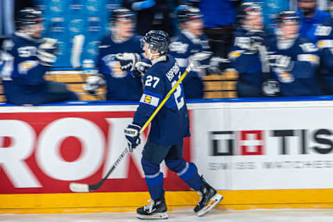 Oliver Kapanen at World Championship