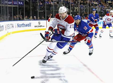 Montreal Canadiens v New York Rangers