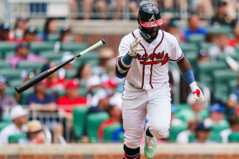 Los Angeles Angels v Atlanta Braves