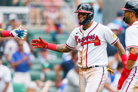 Los Angeles Angels v Atlanta Braves