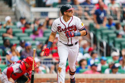 Los Angeles Angels v Atlanta Braves