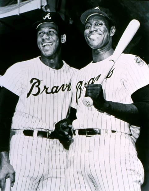 Atlanta Braves Orlando Cepeda and Rico Carty