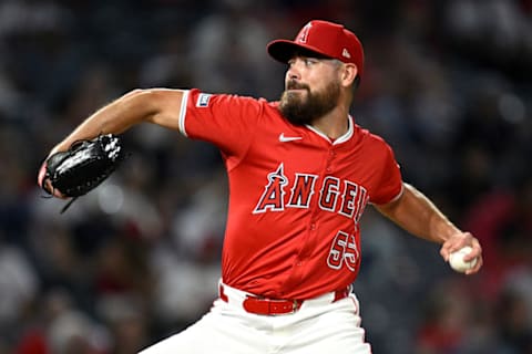 Atlanta Braves v Los Angeles Angels