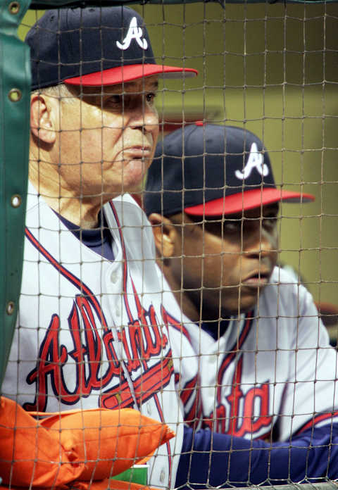 Bobby Cox and Terry Pendleton