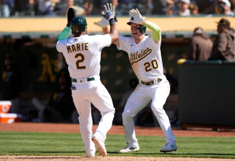 Starling Marte (left) and Mark Canha (right) are two of the new free agent acquisitions by the Mets this offseason.