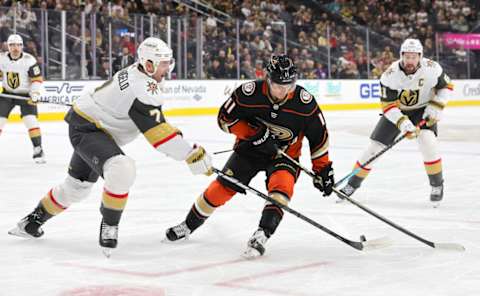 Anaheim Ducks v Vegas Golden Knights