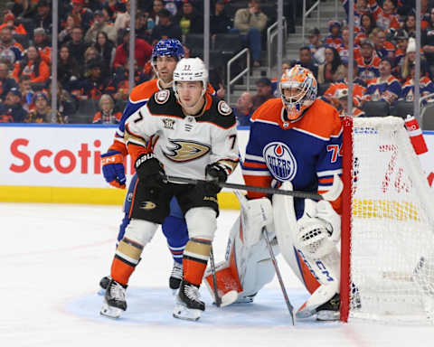 Anaheim Ducks v Edmonton Oilers