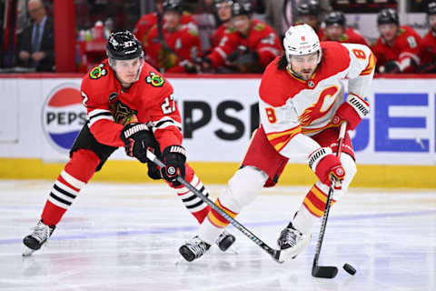 Calgary Flames v Chicago Blackhawks