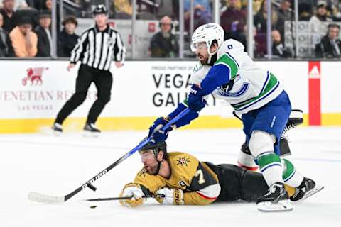 Vancouver Canucks v Vegas Golden Knights