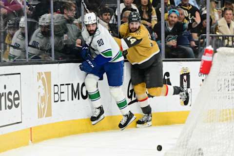 Vancouver Canucks v Vegas Golden Knights