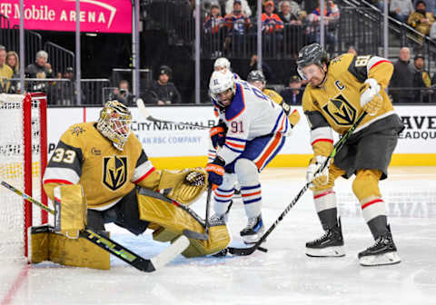 Edmonton Oilers v Vegas Golden Knights