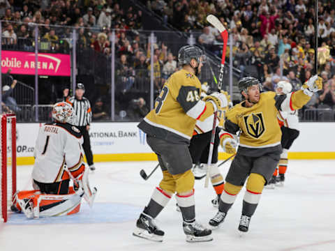 Anaheim Ducks v Vegas Golden Knights