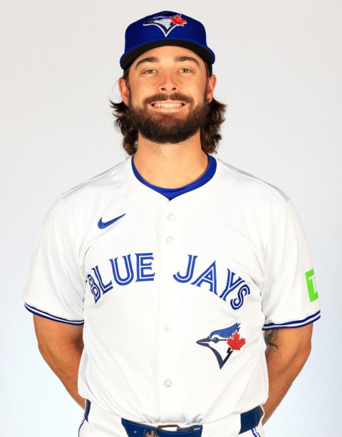 Toronto Blue Jays pitcher Hagen Danner is pictured.