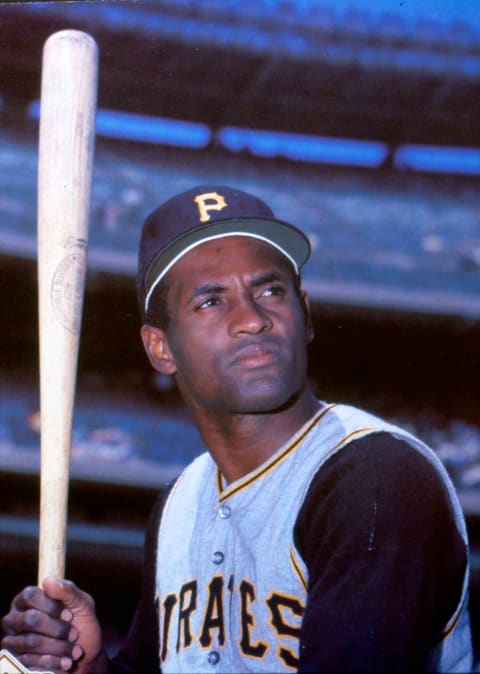 Roberto Clemente Posing