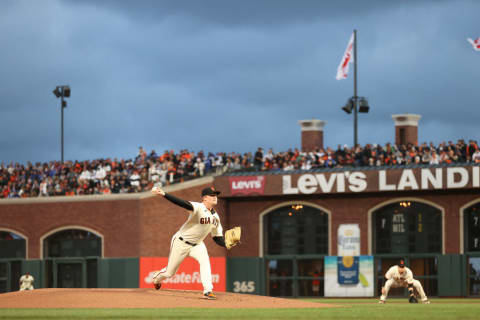 Division Series - Los Angeles Dodgers v San Francisco Giants - Game One