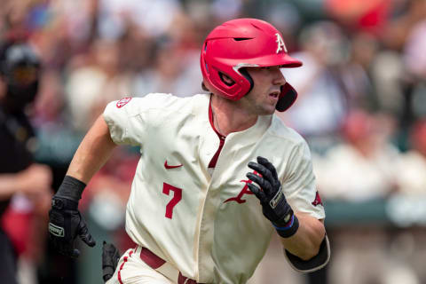 Arkansas third baseman/outfielder Cayden Wallace