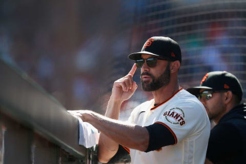 Giants manager Gabe Kapler lead the Giants to their best win-loss record in franchise history.