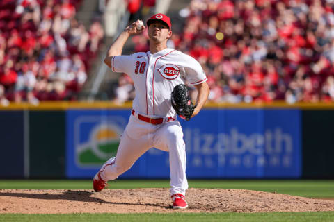 Cincinnati Reds pitcher Tyler Mahle.