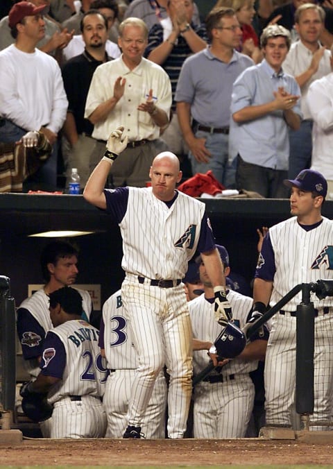 Arizona Diamondbacks' 3rd baseman Matt Williams ac