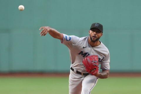 Miami Marlins v Boston Red Sox