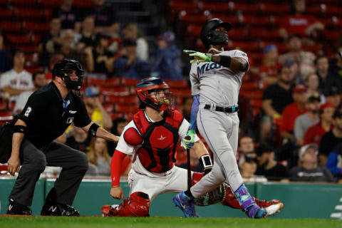 Miami Marlins v Boston Red Sox