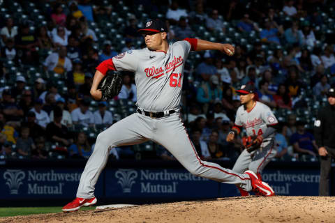 Washington Nationals v Milwaukee Brewers