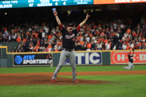 Huddy's glove throw is one of the most iconic moments in franchise history