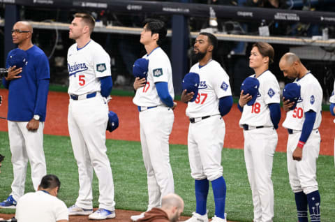 Team Korea v Los Angeles Dodgers