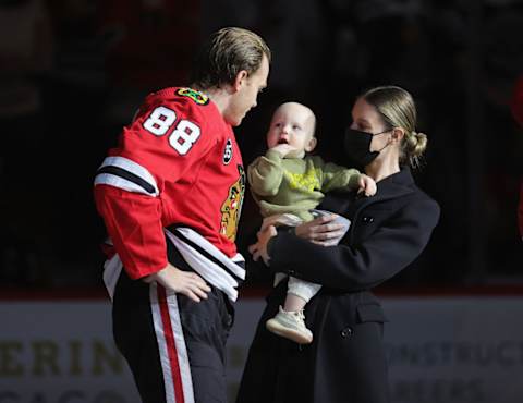 Kane with family.