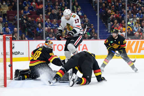 Chicago Blackhawks v Vancouver Canucks