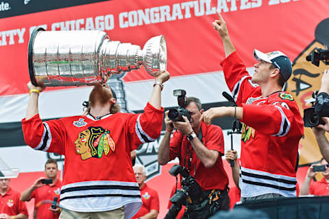 Chicago Celebratory Parade & Rally Honoring The 2015 Stanley Cup Champions, The Chicago Blackhawks