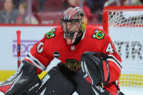 Chicago Blackhawks' Arvid Soderblom