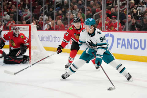 San Jose Sharks v Chicago Blackhawks