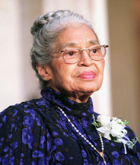 Civil Rights hero Rosa Parks