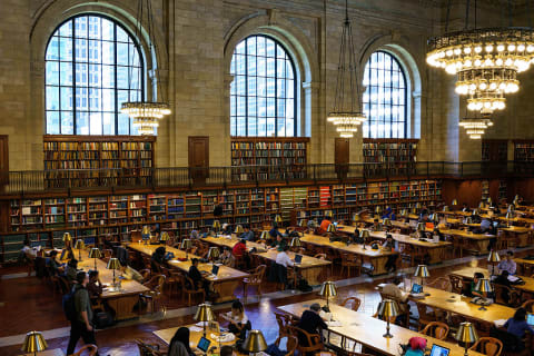 Fun fact: You can get neckties from the NYPL. 