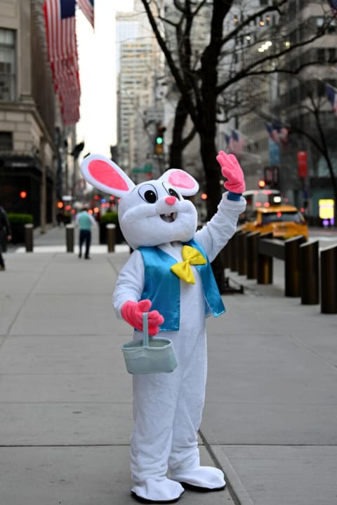 Washing an Easter bunny costume can be an ordeal.