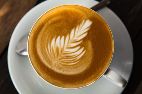 Latte art is just one of many fun ways to up your at-home coffee game. 