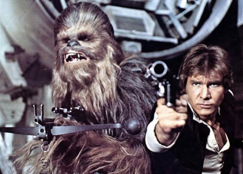 Chewbacca and Han Solo