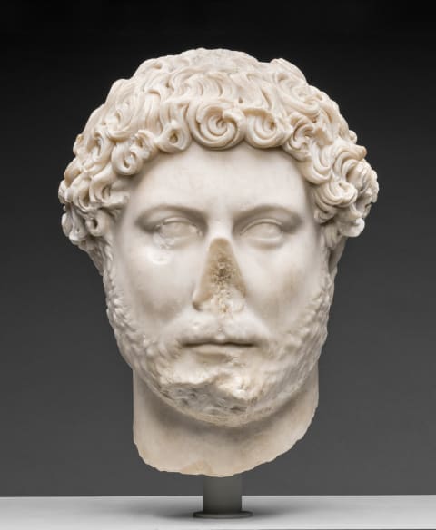 Portrait Head of Emperor Hadrian