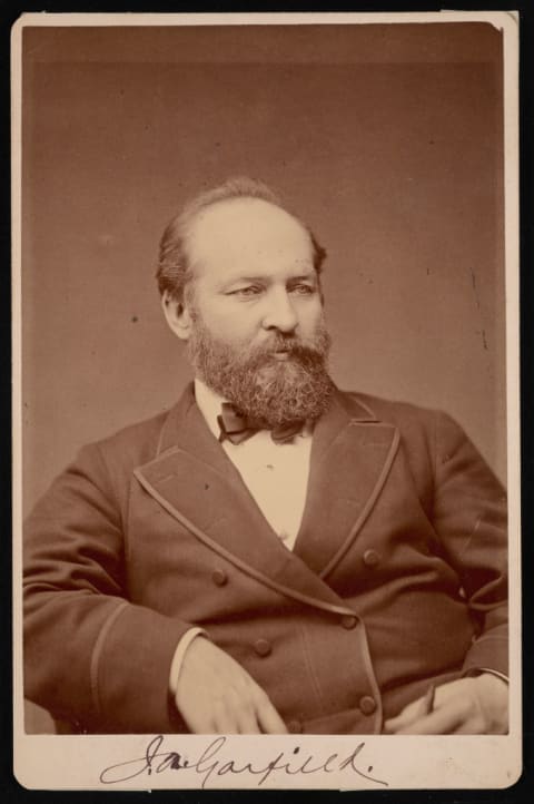 James A. Garfield.