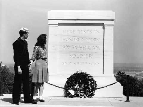 The Tomb of the Unknown Soldier.