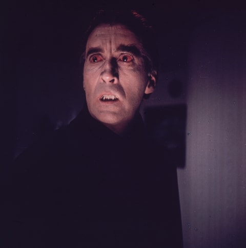 Christopher Lee as Dracula