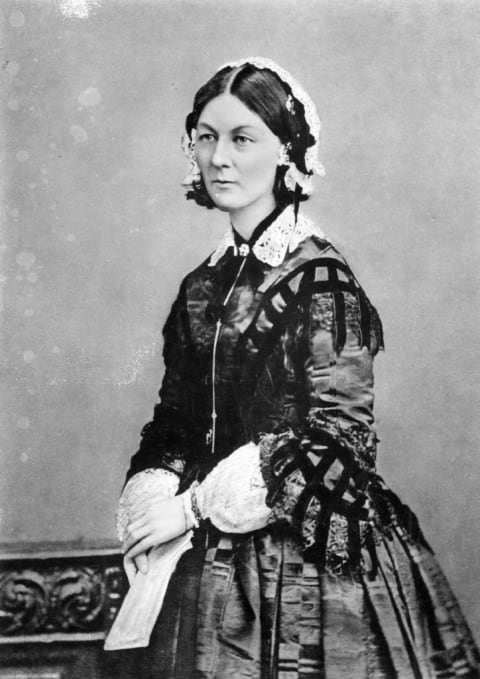 Florence Nightingale, the lady with the lamp