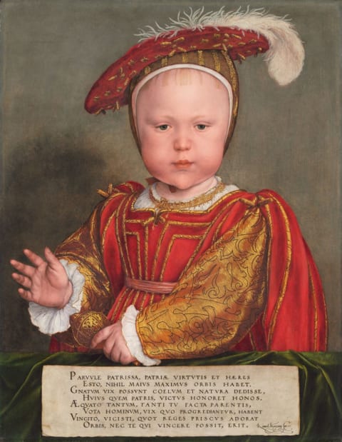 Edward VI as a child.