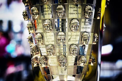 The Borg-Warner Trophy. 