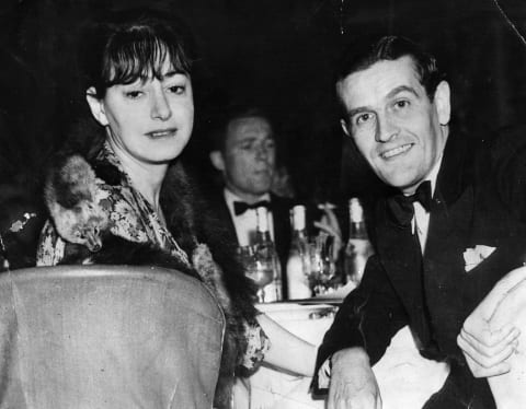 Dorothy Parker and husband Alan Campbell