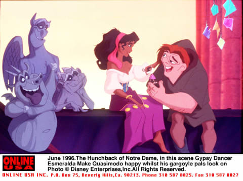 Film still from Disney's 'The Hunchback Of Notre Dame.'