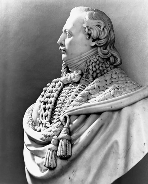 Bust of Casimir Pulaski.