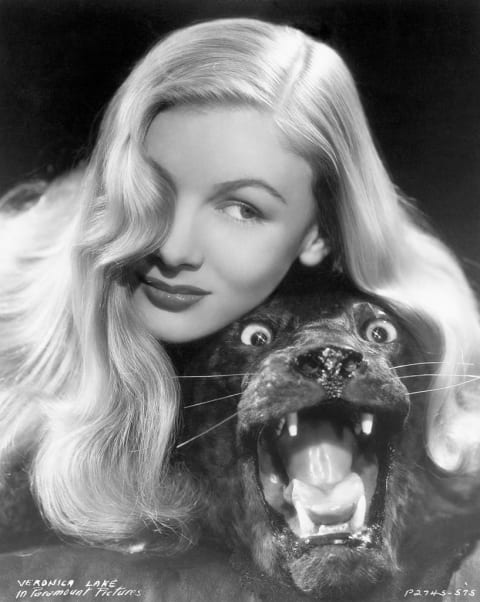 Veronica Lake's hairstyle caused a national concern.